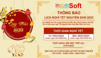 THÔNG BÁO LỊCH NGHỈ TẾT NGUYÊN ĐÁN 2023