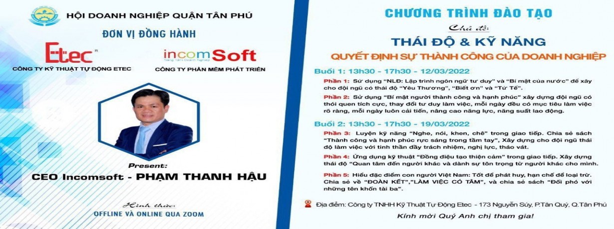 HỘI DOANH NGHIỆP QUẬN TÂN PHÚ